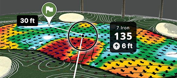 Green heat maps