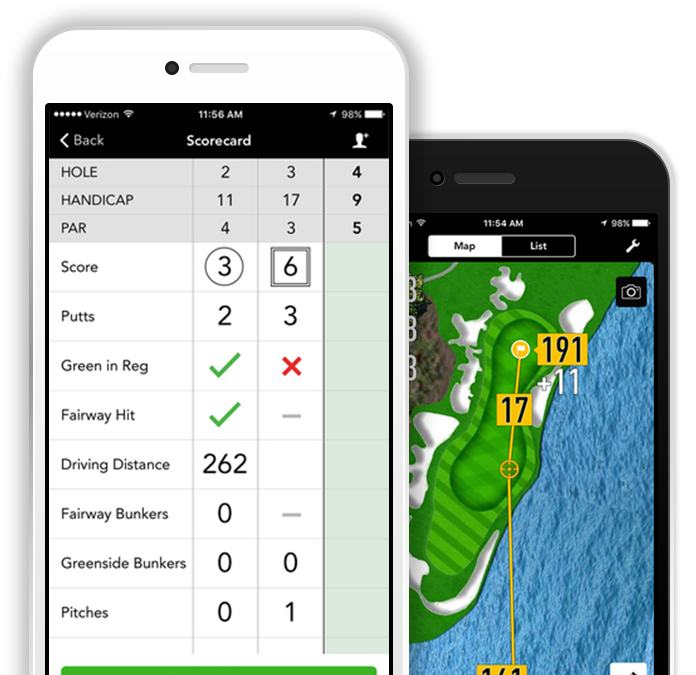 Our App has GPS tracking - download today! - Rusted Rail Golf Club
